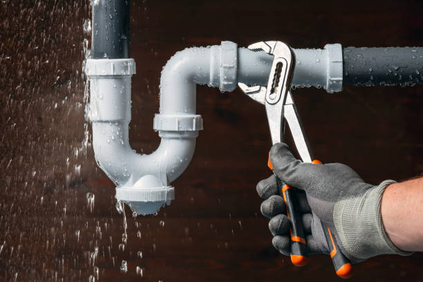 Professional Burst Pipe Repair technician working in Netarts, OR